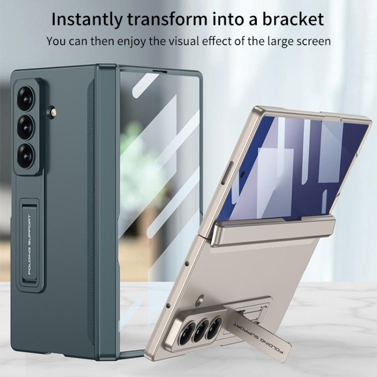 GKK Integrated HD Film Magnetic Folding Full Cover Phone Case