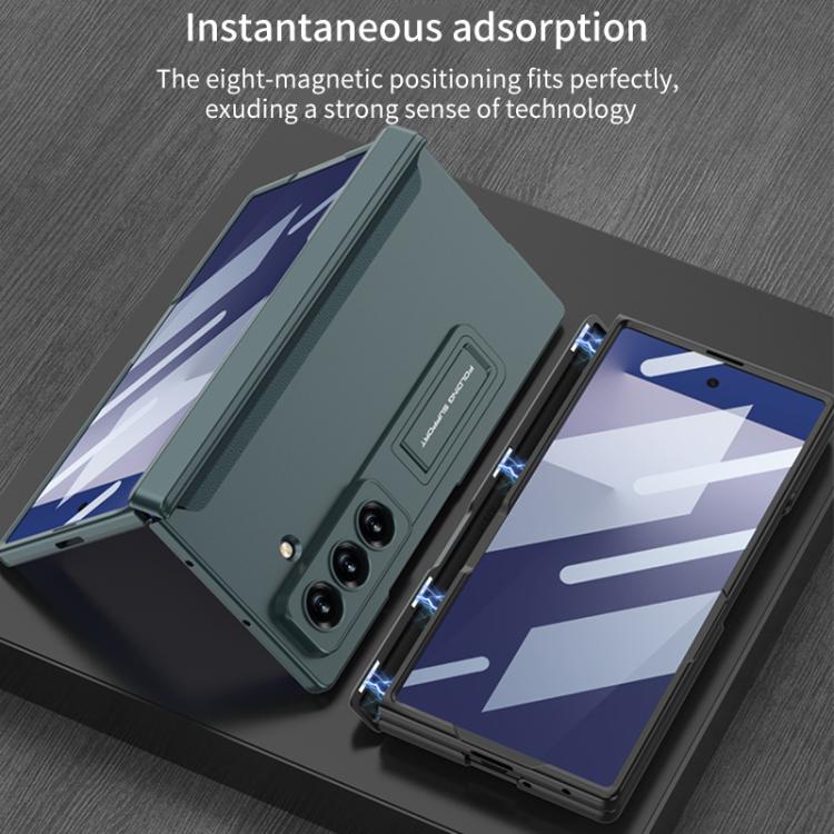 GKK Integrated HD Film Magnetic Folding Full Cover Phone Case