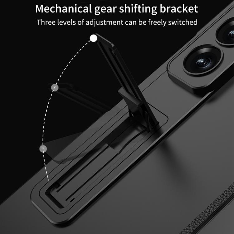 GKK Integrated HD Film Magnetic Folding Full Cover Phone Case