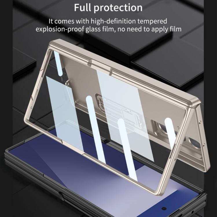 GKK Integrated HD Film Magnetic Folding Full Cover Phone Case