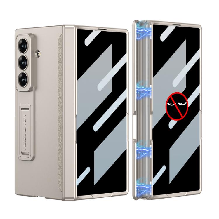 GKK Integrated Privacy Film Magnetic Folding Full Cover Phone Case