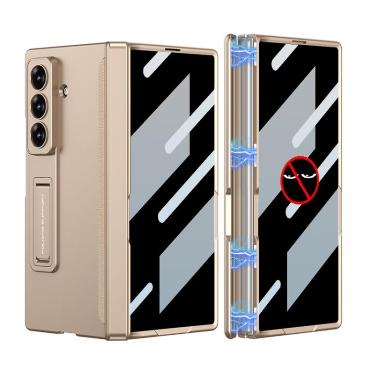 GKK Integrated Privacy Film Magnetic Folding Full Cover Phone Case