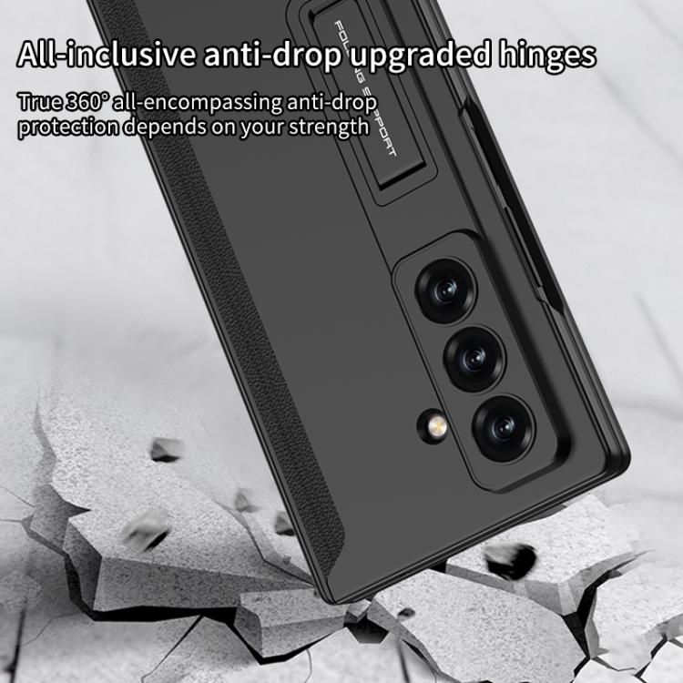 GKK Integrated Privacy Film Magnetic Folding Full Cover Phone Case