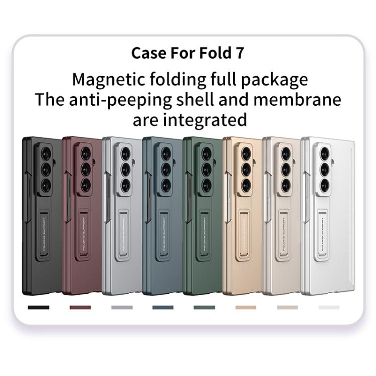 GKK Integrated Privacy Film Magnetic Folding Full Cover Phone Case