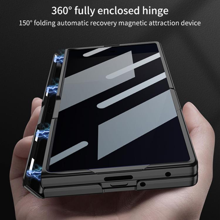 GKK Integrated Privacy Film Magnetic Folding Full Cover Phone Case