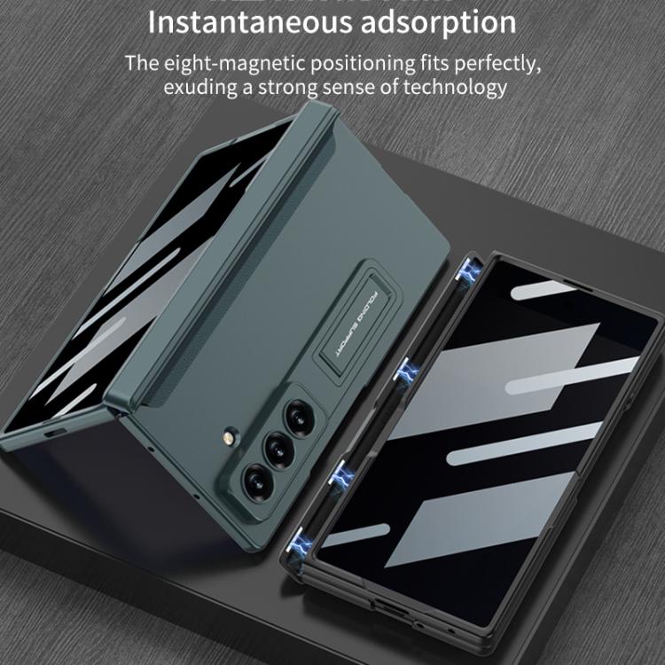 GKK Integrated Privacy Film Magnetic Folding Full Cover Phone Case