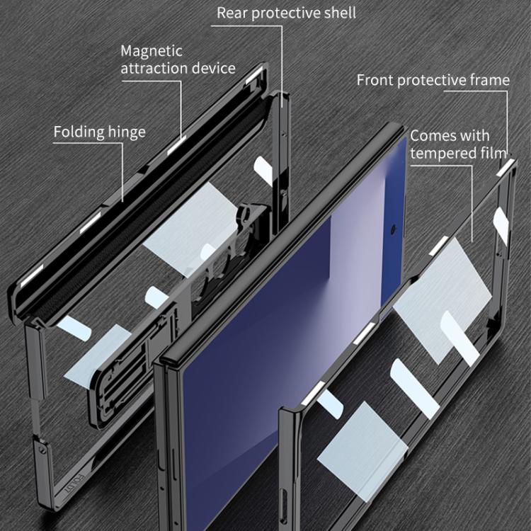 GKK Integrated Magnetic Phantom Hinge Phone Case with Holder