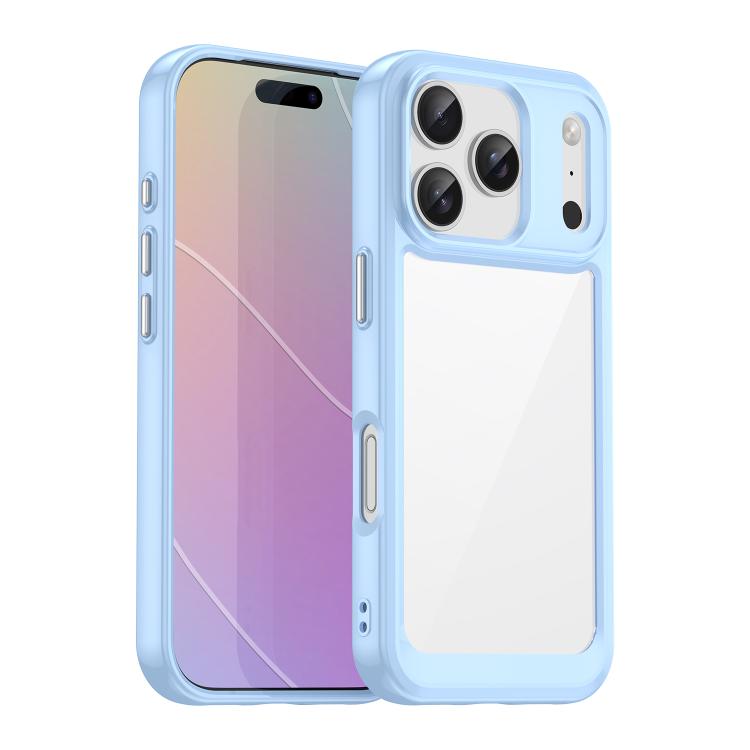 Colorful Series Acrylic + TPU Phone Case, For iPhone 17 Pro Max, For iPhone 17 Pro, For iPhone 17, For iPhone 17 Air