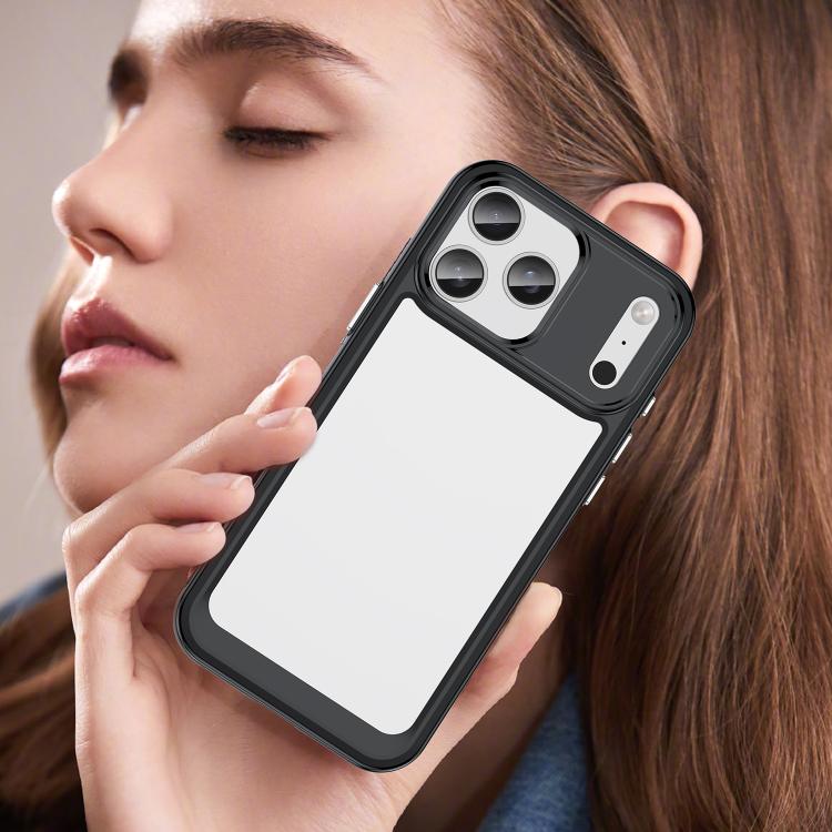 Colorful Series Acrylic + TPU Phone Case, For iPhone 17 Pro Max, For iPhone 17 Pro, For iPhone 17, For iPhone 17 Air