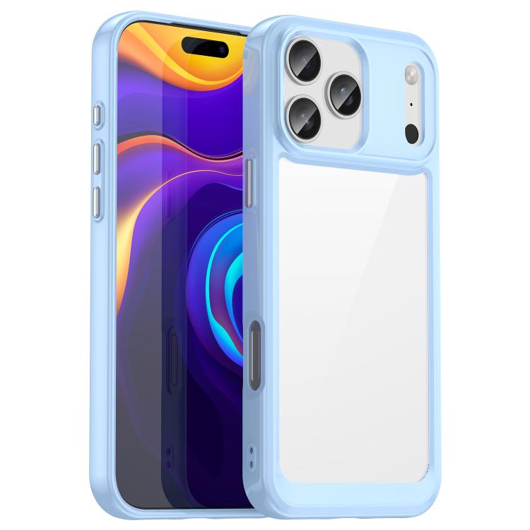 Colorful Series Acrylic + TPU Phone Case, For iPhone 17 Pro Max, For iPhone 17 Pro, For iPhone 17, For iPhone 17 Air