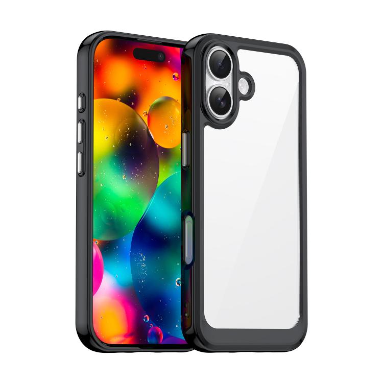 Colorful Series Acrylic + TPU Phone Case, For iPhone 17 Pro Max, For iPhone 17 Pro, For iPhone 17, For iPhone 17 Air