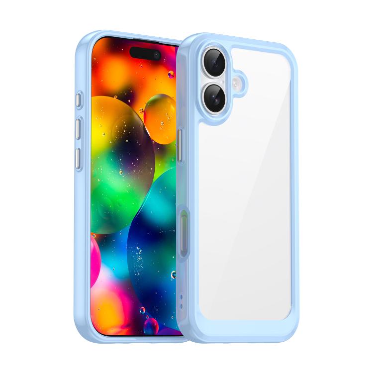 Colorful Series Acrylic + TPU Phone Case, For iPhone 17 Pro Max, For iPhone 17 Pro, For iPhone 17, For iPhone 17 Air