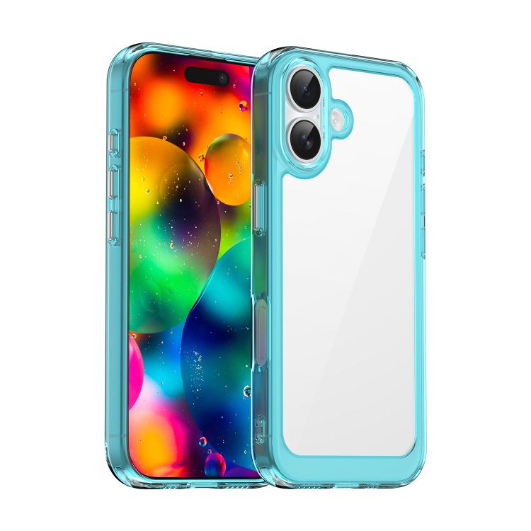 Colorful Series Acrylic + TPU Phone Case, For iPhone 17 Pro Max, For iPhone 17 Pro, For iPhone 17, For iPhone 17 Air
