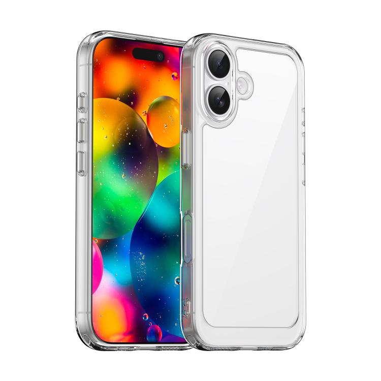 Colorful Series Acrylic + TPU Phone Case, For iPhone 17 Pro Max, For iPhone 17 Pro, For iPhone 17, For iPhone 17 Air