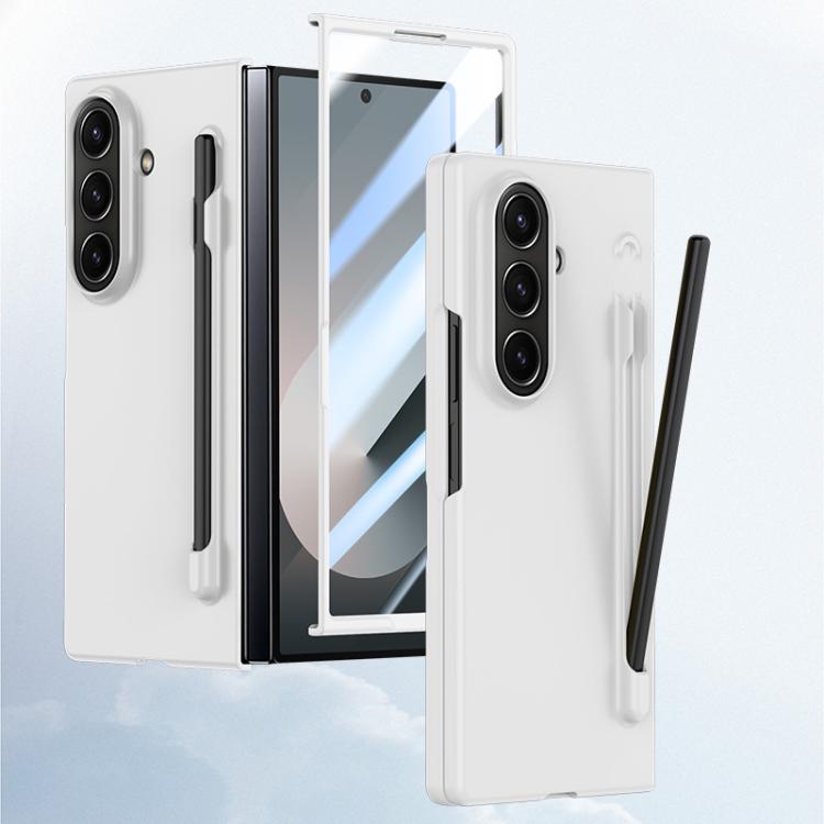 Integrated Skin Feel PC Phone Case with Pen / Pen Box