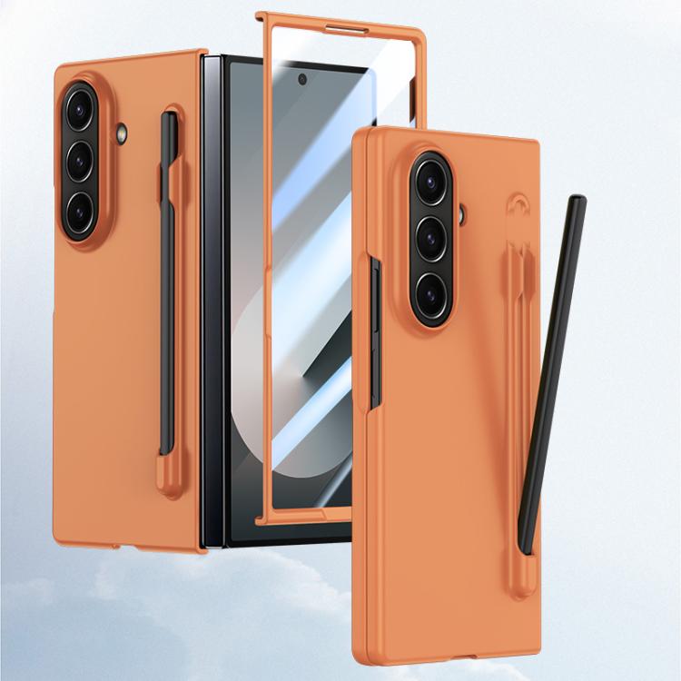 Integrated Skin Feel PC Phone Case with Pen / Pen Box