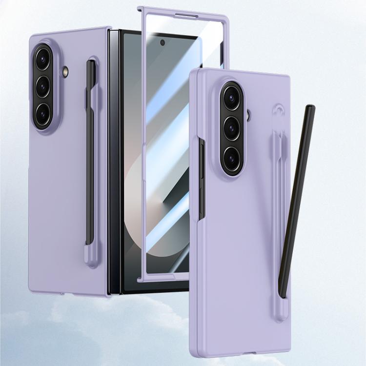 Integrated Skin Feel PC Phone Case with Pen / Pen Box