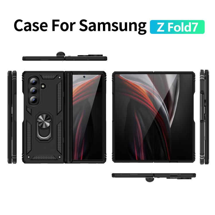 Shockproof TPU + PC Phone Case with Holder