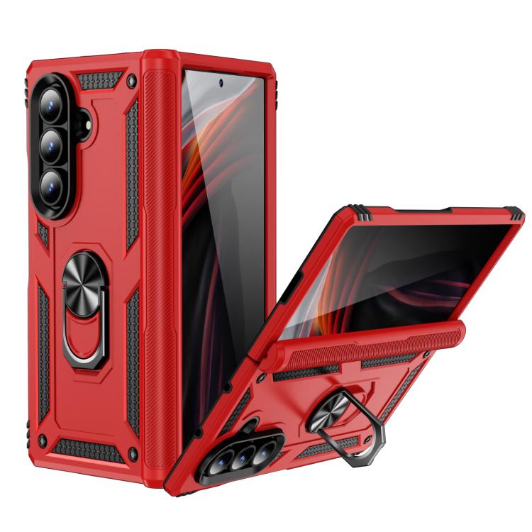 Shockproof TPU + PC Phone Case with Holder