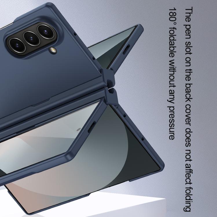 Integrated Pen Slot Hinge Folding Phone Case, No Stylus