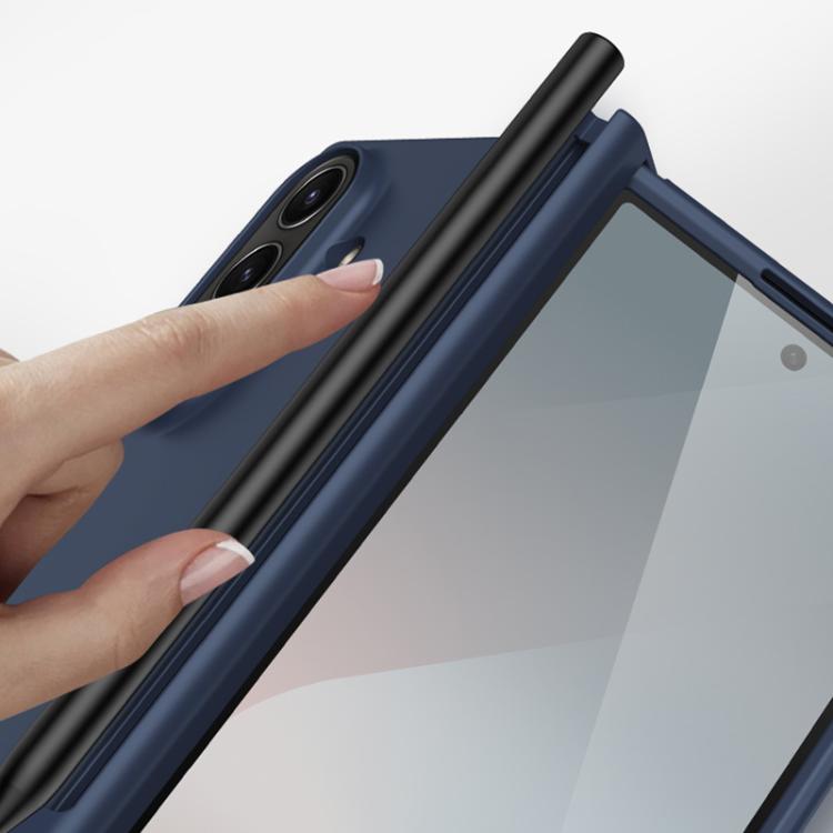 Integrated Pen Slot Hinge Folding Phone Case, No Stylus