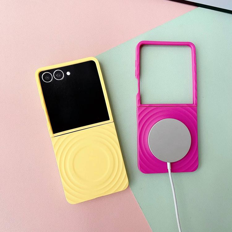 Wave Texture MagSafe Skin Feel PC Phone Case