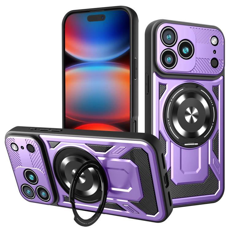 Armor Rotating Holder MagSafe Phone Case, For iPhone 17 Pro Max, For iPhone 17 Pro, For iPhone 17, For iPhone 17 Air