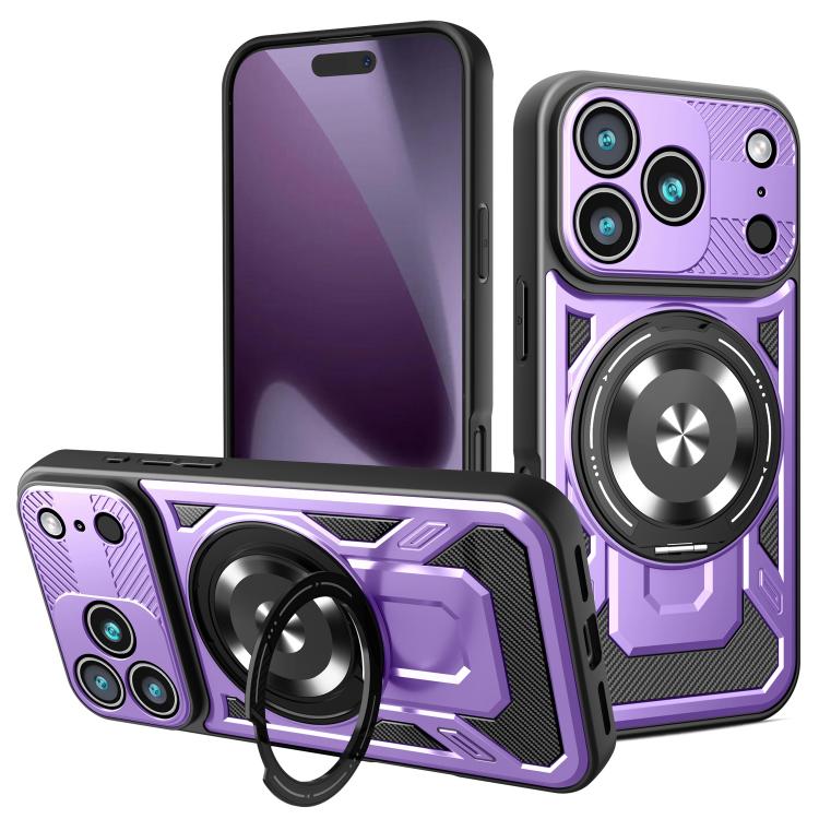 Armor Rotating Holder MagSafe Phone Case, For iPhone 17 Pro Max, For iPhone 17 Pro, For iPhone 17, For iPhone 17 Air