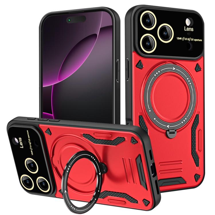 Large Window MagSafe Holder Phone Case, For iPhone 17 Pro Max, For iPhone 17 Pro, For iPhone 17, For iPhone 17 Air