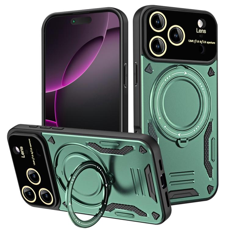 Large Window MagSafe Holder Phone Case, For iPhone 17 Pro Max, For iPhone 17 Pro, For iPhone 17, For iPhone 17 Air
