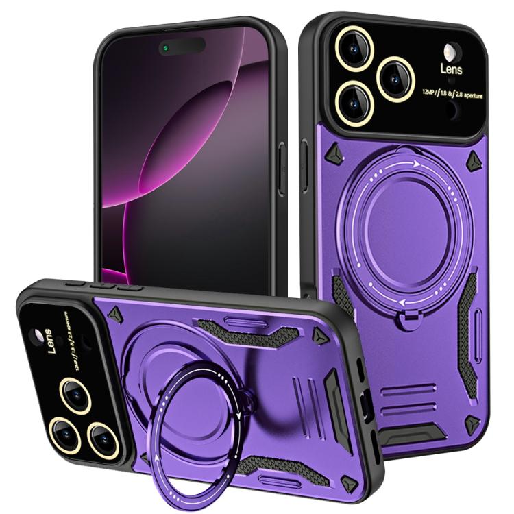 Large Window MagSafe Holder Phone Case, For iPhone 17 Pro Max, For iPhone 17 Pro, For iPhone 17, For iPhone 17 Air