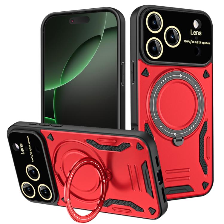 Large Window MagSafe Holder Phone Case, For iPhone 17 Pro Max, For iPhone 17 Pro, For iPhone 17, For iPhone 17 Air