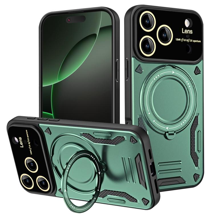 Large Window MagSafe Holder Phone Case, For iPhone 17 Pro Max, For iPhone 17 Pro, For iPhone 17, For iPhone 17 Air