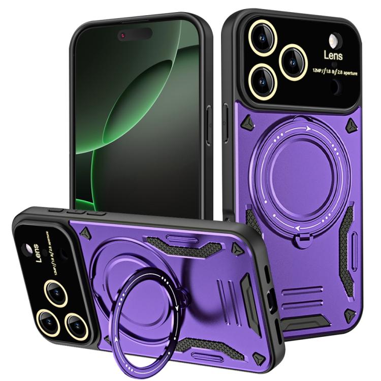 Large Window MagSafe Holder Phone Case, For iPhone 17 Pro Max, For iPhone 17 Pro, For iPhone 17, For iPhone 17 Air