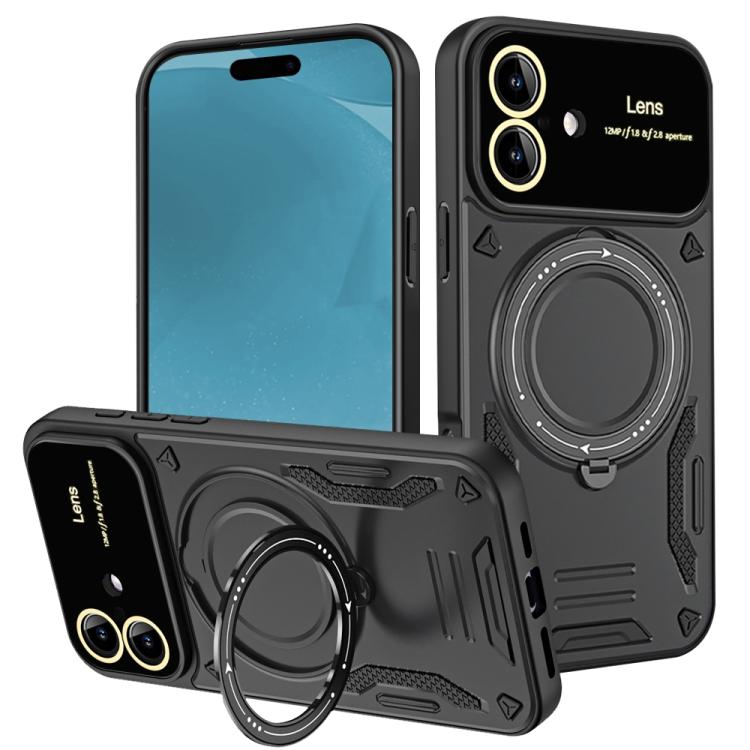 Large Window MagSafe Holder Phone Case, For iPhone 17 Pro Max, For iPhone 17 Pro, For iPhone 17, For iPhone 17 Air
