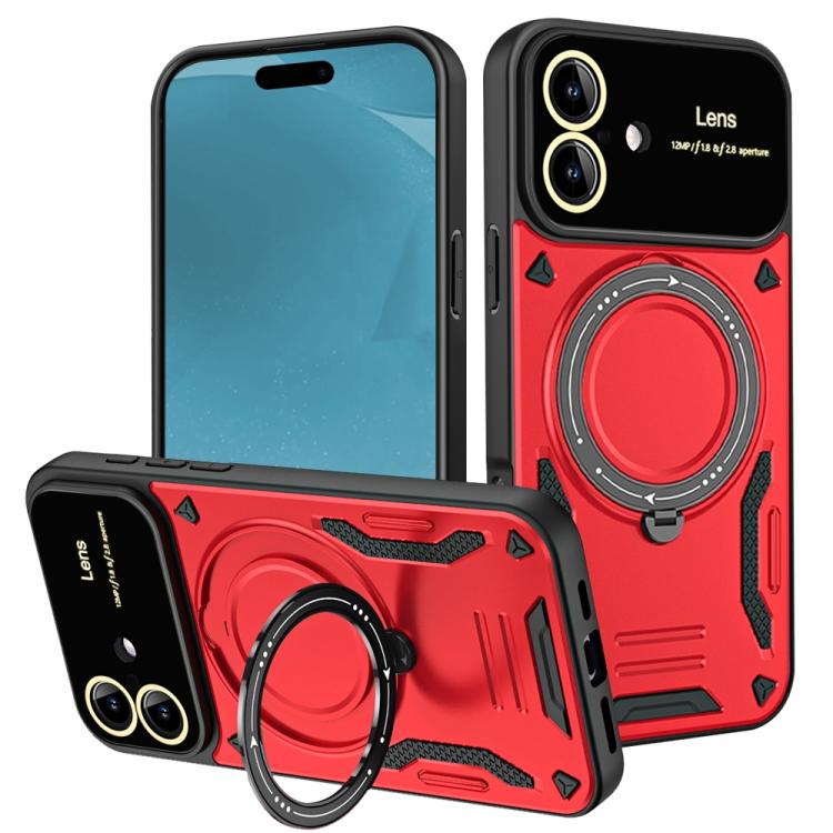Large Window MagSafe Holder Phone Case, For iPhone 17 Pro Max, For iPhone 17 Pro, For iPhone 17, For iPhone 17 Air