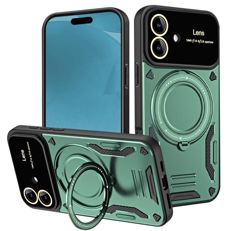 Large Window MagSafe Holder Phone Case, For iPhone 17 Pro Max, For iPhone 17 Pro, For iPhone 17, For iPhone 17 Air