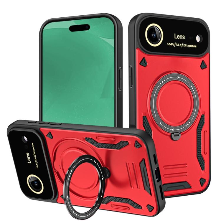 Large Window MagSafe Holder Phone Case, For iPhone 17 Pro Max, For iPhone 17 Pro, For iPhone 17, For iPhone 17 Air