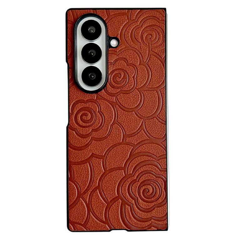 Impression Camellia Pattern Protective Phone Case