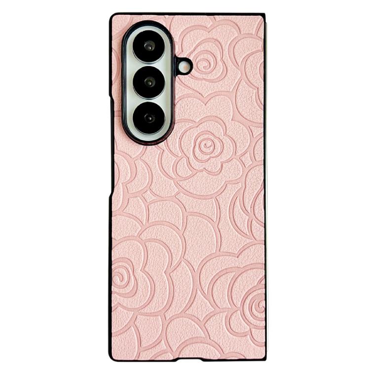 Impression Camellia Pattern Protective Phone Case