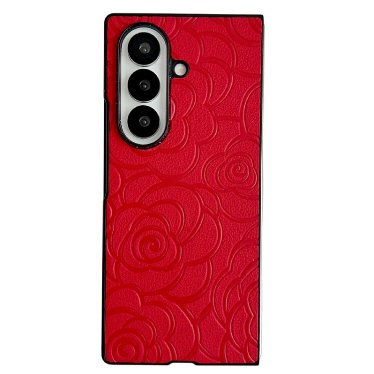 Impression Camellia Pattern Protective Phone Case