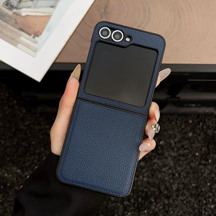 Litchi Texture Folding Back Cover Phone Case