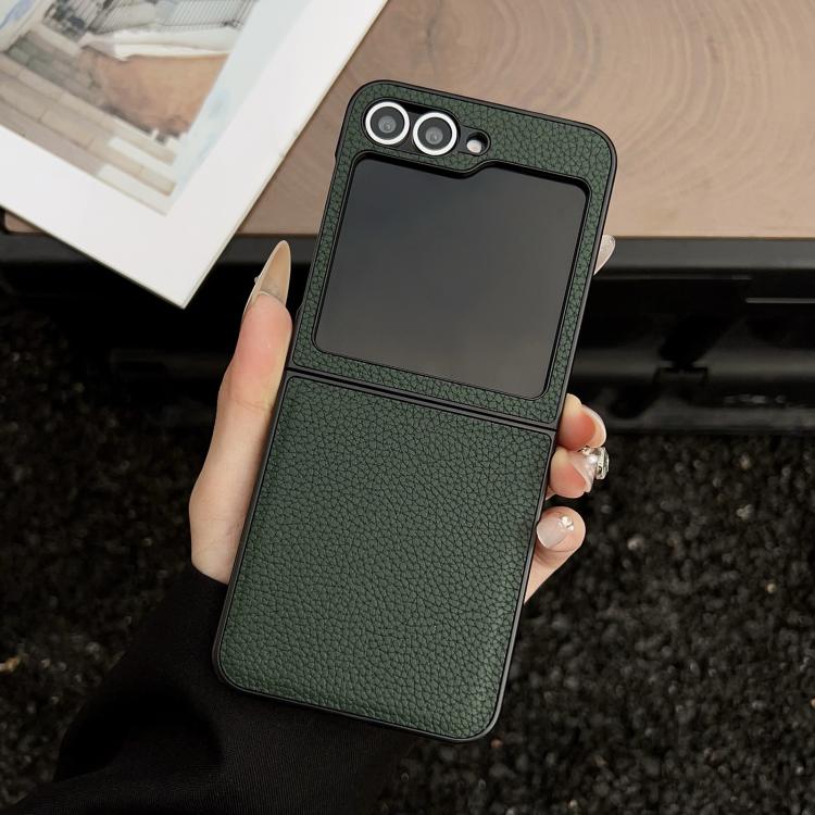 Litchi Texture Folding Back Cover Phone Case