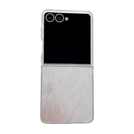 Transparent Edge PC Folding Phone Case