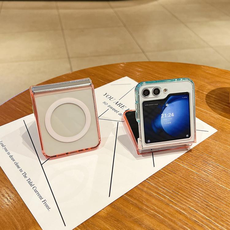 Contrast Color Gradient Transparent MagSafe Phone Case