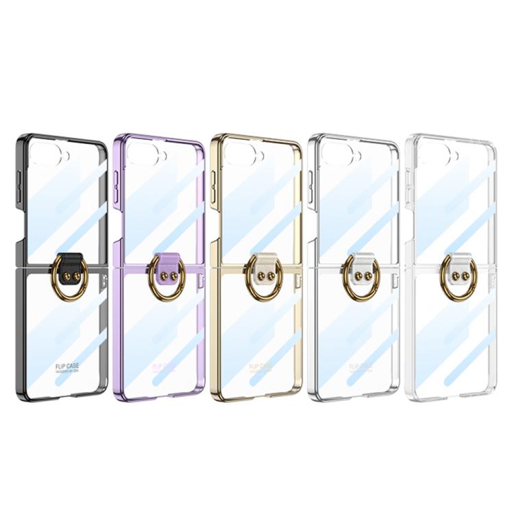 GKK Integrated Electroplating Phantom Full Coverage Phone Case with Ring