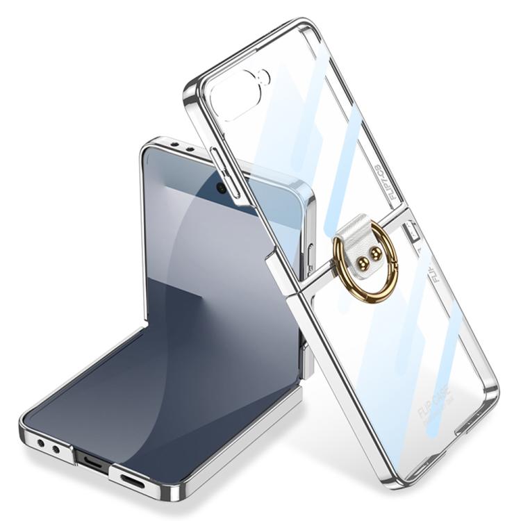 GKK Integrated Electroplating Phantom Full Coverage Phone Case with Ring
