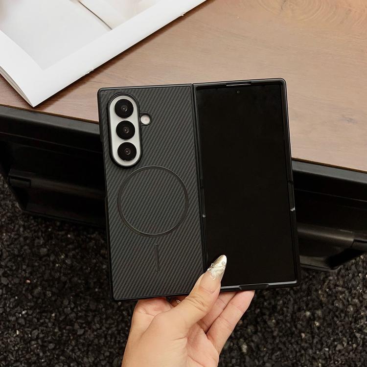 Carbon Fiber Texture MagSafe Phone Case