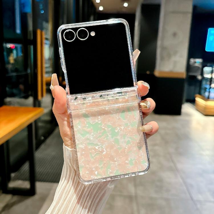 Three-piece Set Pearlescent Shell Texture Phone Case