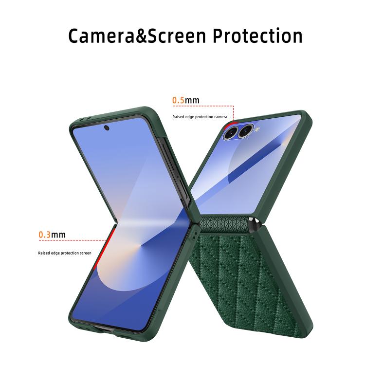 Integrated Full Coverage Diamond Texture Phone Case